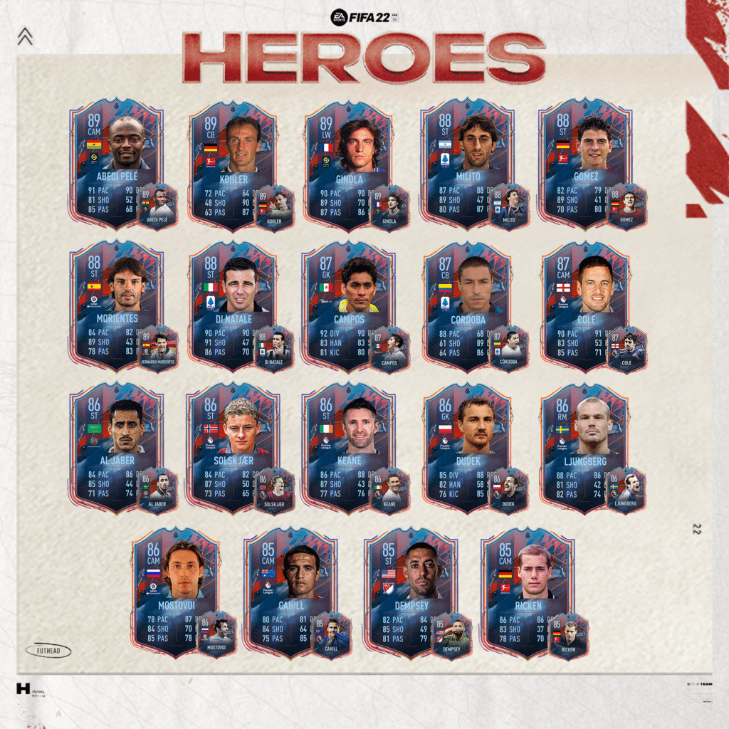 heros fifa 22