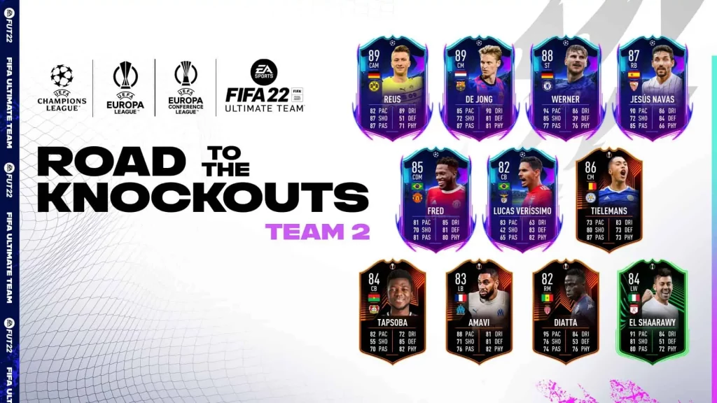 Road to the knockouts 2 FIFA 22