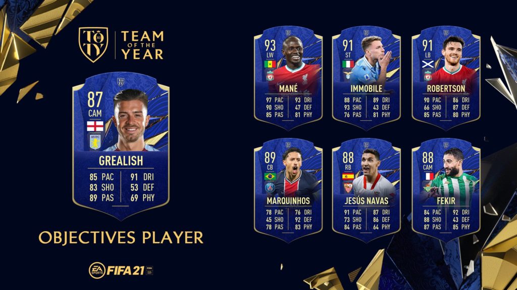 TOTY mention honorable