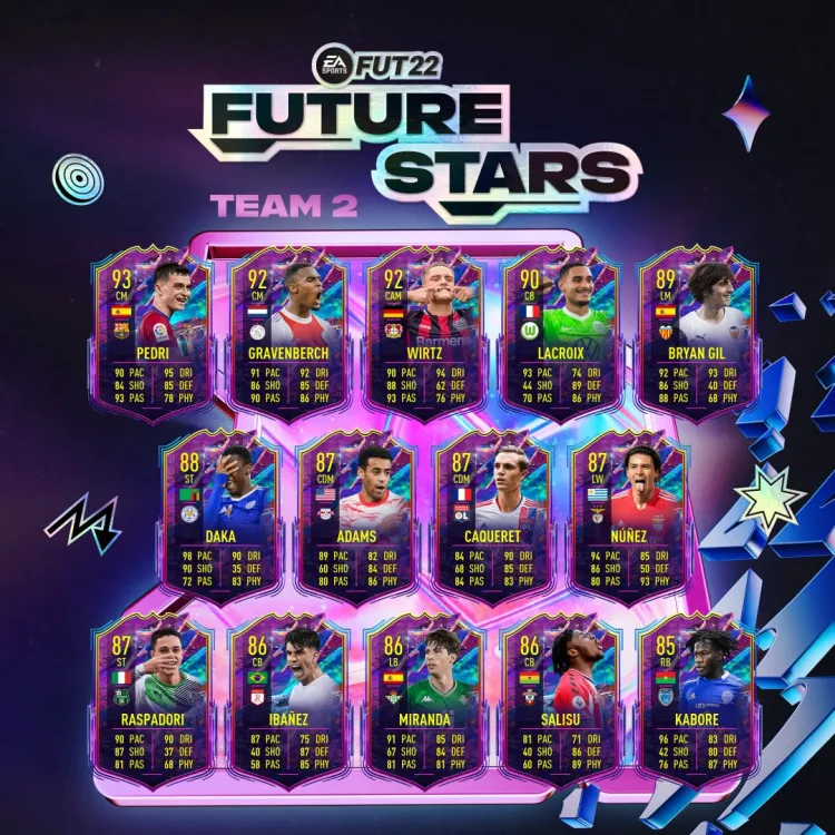 equipe 2 future stars