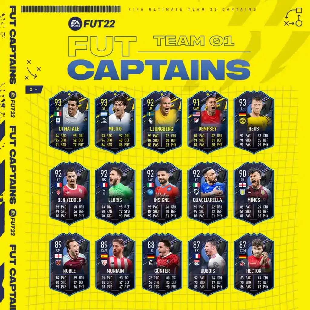 FUT Captains FIFA 22