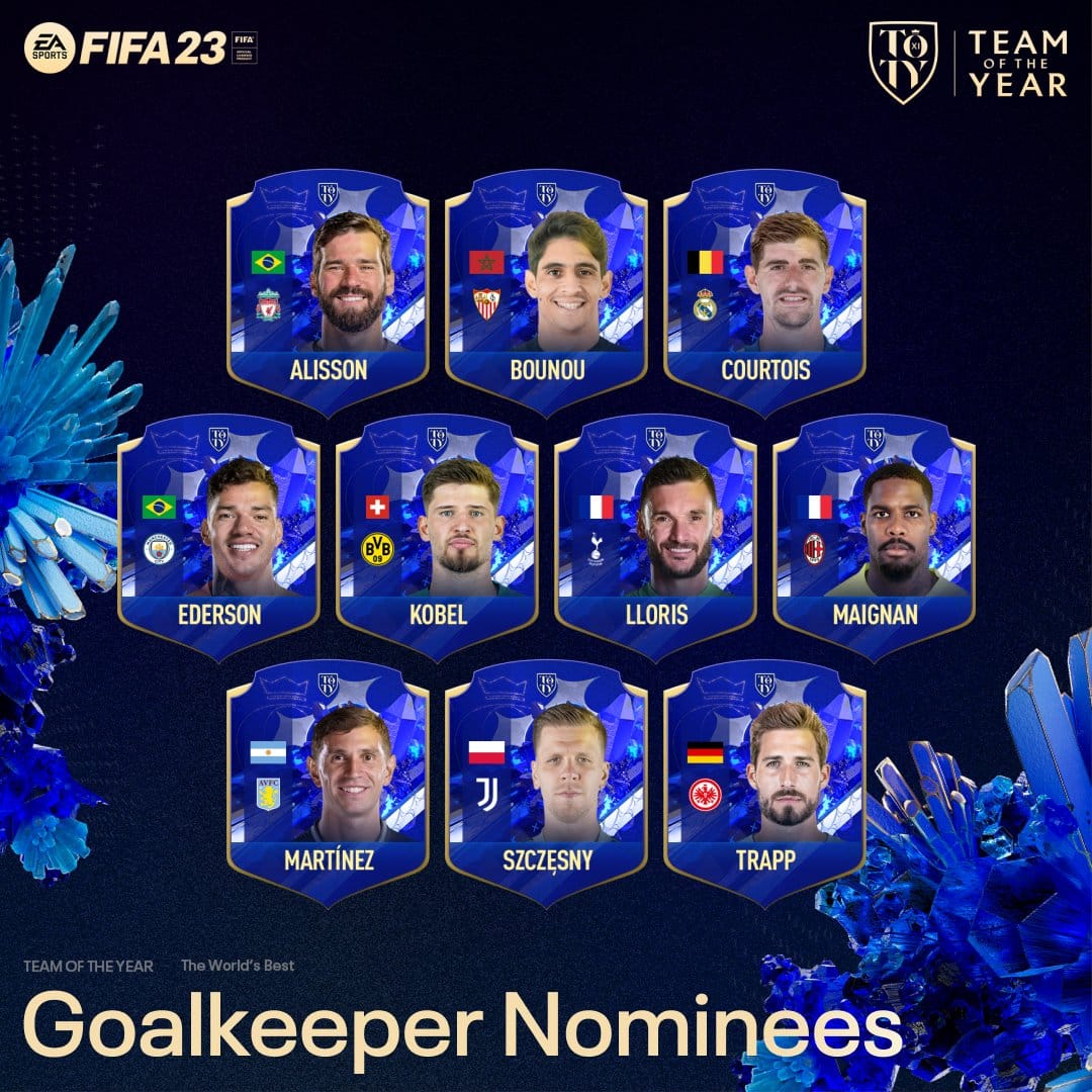 Les nominés TOTY FIFA 23 dévoilés comment voter