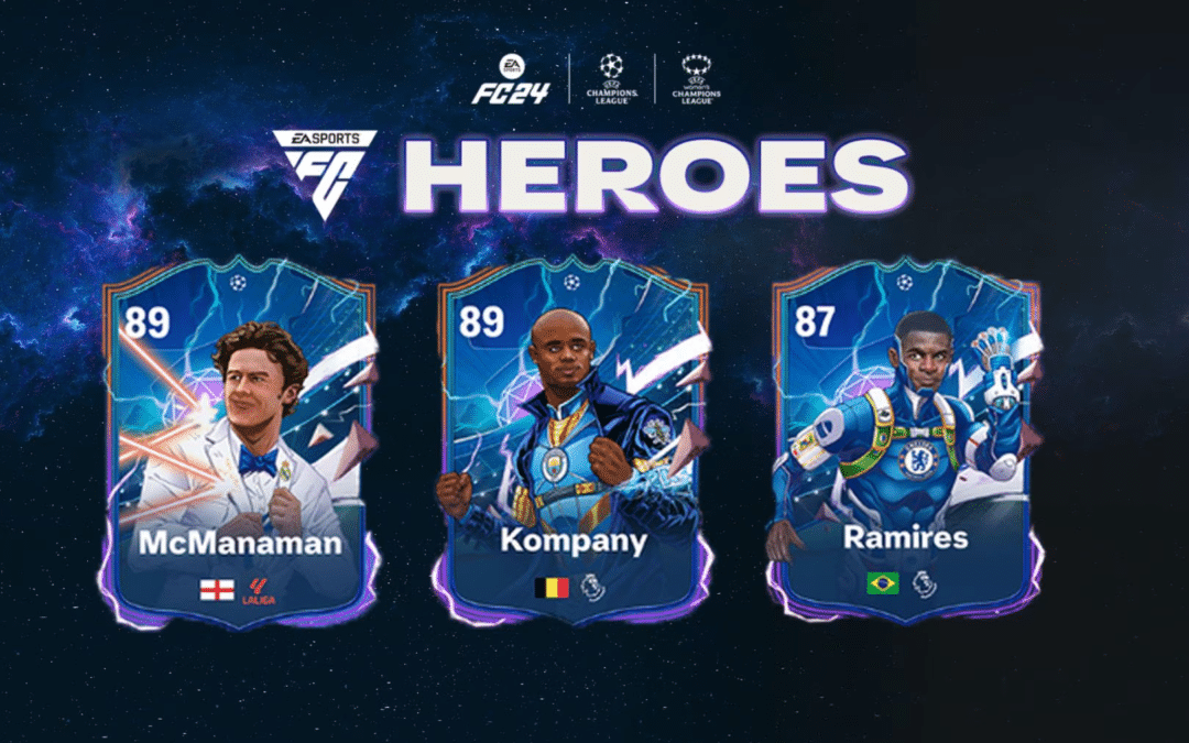 Héros FC 24 : toutes les cartes héros dans Ultimate Team