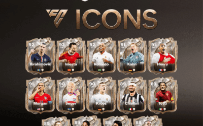 Nouvelles icônes FC 26 : la liste complète