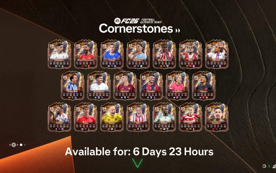 La nouvelle promo Cornerstones FC26
