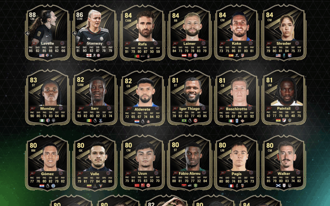 Découvrez la 3ème TOTW sur FC 26