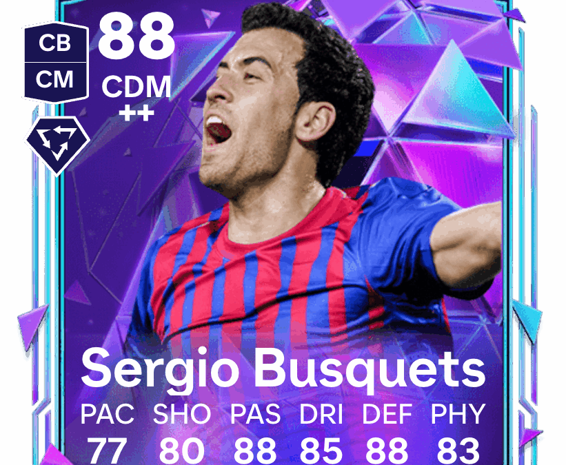 Solution DCE FC26 : Sergio Busquets